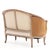 Taupe French Louis XV Style Painted Six-Leg Settee, Late 19th C For Sale - Image 8 of 8