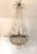 Transparent Early 20th Century French Iron and Crystal Chandelier For Sale - Image 8 of 12