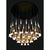 White Meteoriti Di Metallo Chandelier in Aluminum and Acrylic by Jago For Sale - Image 6 of 10