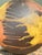 Mustard Vintage Royal Haeger “Earth Wrap” Glazed Ceramic Lamp For Sale - Image 8 of 12