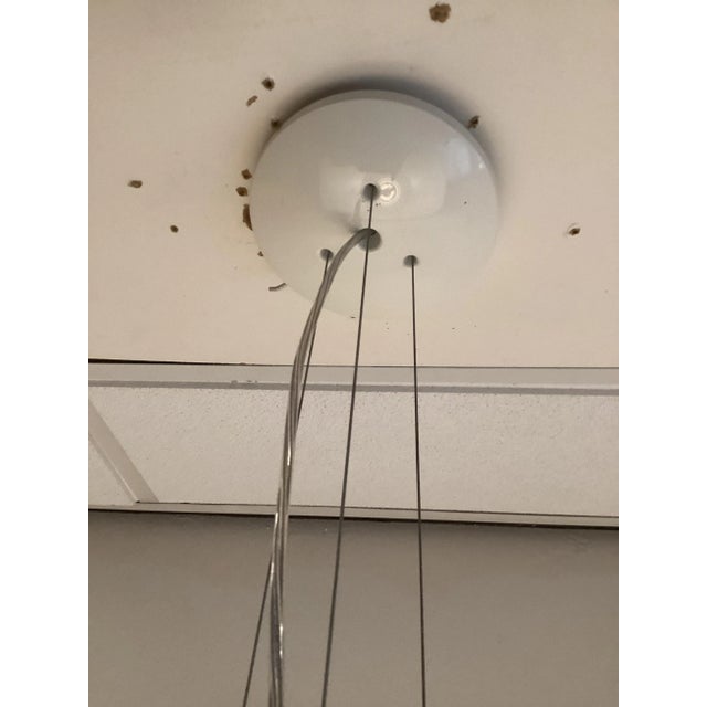 Silver Large Starglass D48 Lamp by Paolo Rizzatto for Luceplan For Sale - Image 8 of 9