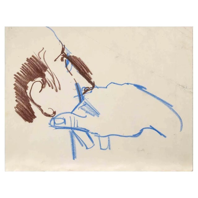 Reynold Arnould, Portrait, 1970s For Sale