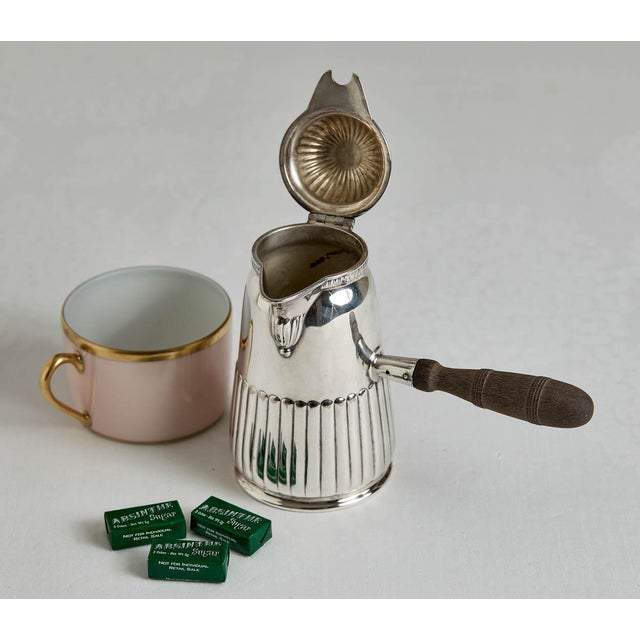 Early 20th Century Antique Tiffany & Co. Silver Plate Handled Teapot For Sale - Image 5 of 6