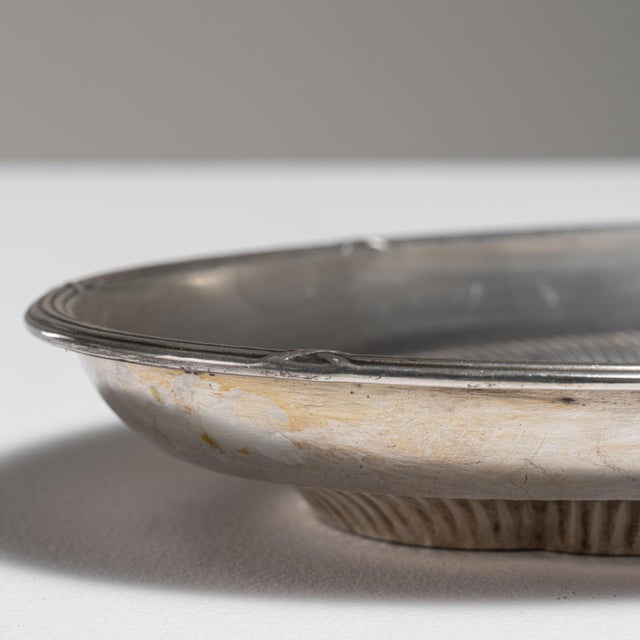 Early 20th Century France Gray Silver Platter For Sale - Image 13 of 15