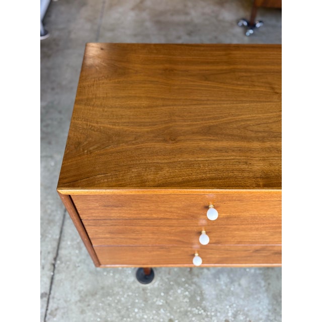 Mid-Century Modern Drexel Declaration Lowboy Dresser Mid Century Modern For Sale - Image 3 of 12