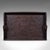 Wood Antique Carved Serving Tray, Anglo-Indian, Afternoon Tea Platter, Late Victorian For Sale - Image 7 of 10
