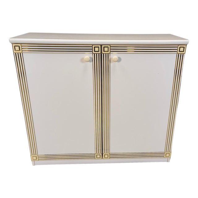 Hollywood Regency Style Cabinet, 1980s For Sale
