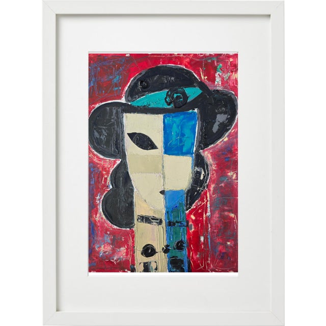 Female Portrait Painting by Diane Grant. *From a series of portraits, see other listings. Oil and pencil on high quality...