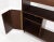 Mid-Century Modern Mid 20th Century Walnut Mid-Century Modern Accordion Door Entry Hall Cabinet For Sale - Image 3 of 11