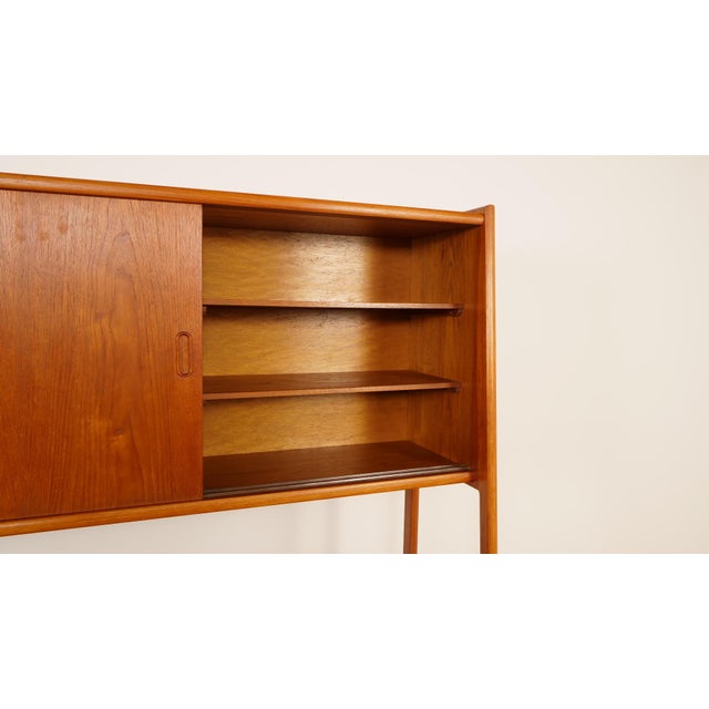 Vintage Wall Unit in Teak For Sale - Image 16 of 18