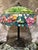 1910s Art Nouveau Wilkinson Co. Floral Stained Glass Table Lamp For Sale - Image 9 of 11
