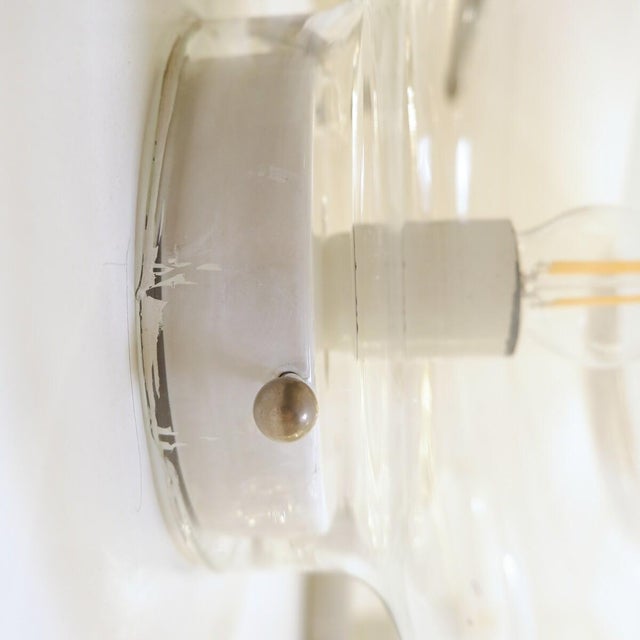 Gill Wall Lights Mounted on Panels by Roberto Pamio for Leucos, 1970s For Sale - Image 17 of 18