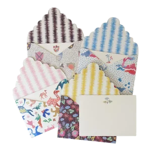 Happy Menocal X Schumacher Stationery - Variety Set of 20 Cards and Envelopes