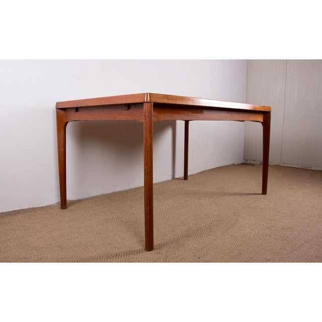 Danish Dining Table in Teak by Henning Kjaernulf for Vejle Stole, 1960s For Sale - Image 11 of 18