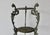 Victorian Style Cast Iron Three Tiered Jardinière Plant Stand Lion Head Paw Footed Details Vintage For Sale In Miami - Image 6 of 18