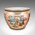 Vintage Planter on Stand Duo, Japanese, Ceramic Fishbowl Jardiniere, Art Deco For Sale - Image 6 of 12