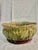 For the Weller or Roseville Pottery collectors, we have found this green and burgundy drip glazed center bowl or...