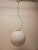 Leucos Suspension with Brass Frame by Roberto Pamio, 1980s For Sale - Image 15 of 16