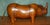 Absolutely sublime new old stock original Liberty’s London Omersa style hand dyed cigar brown leather hand dyed Rhino...