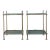 Vintage Claudio Rayes Brass Side Tables - A Pair For Sale