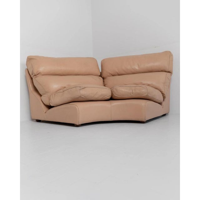 Vintage Love Seat by Tito Agnoli for Poltrona Frau, 1970s For Sale - Image 8 of 12