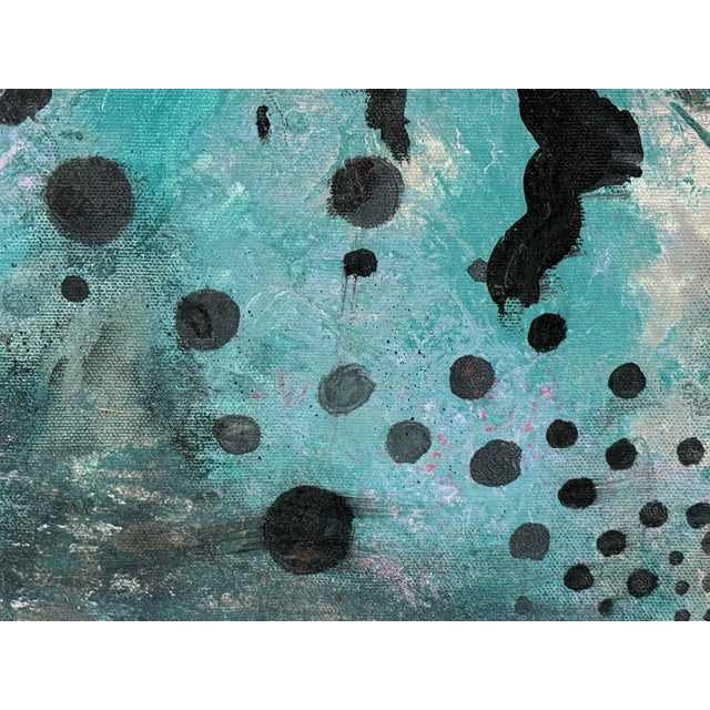 Jazz Artwork With Fluorescent Accents, Artist Unknown For Sale - Image 11 of 12