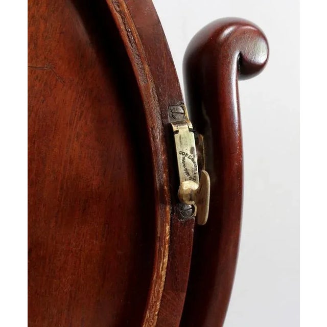 Empire Psyché Mirror in Mahogany, Early 19th Century For Sale - Image 18 of 18