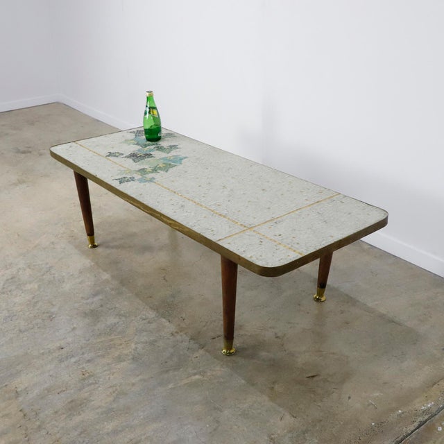 1950s Mosaic Coffee Table by Genaro Alvarez For Sale - Image 17 of 17