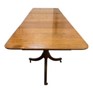 Antique Regency Extendable Dining Table in Mahogany, 1830 For Sale