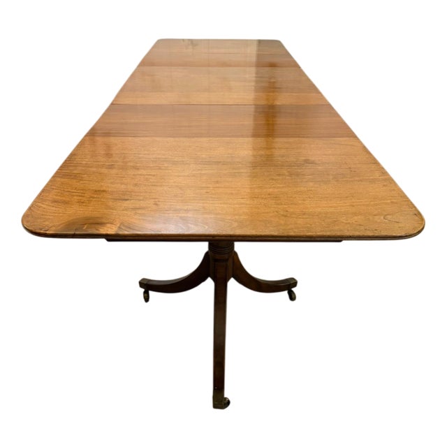 Antique Regency Extendable Dining Table in Mahogany, 1830 For Sale