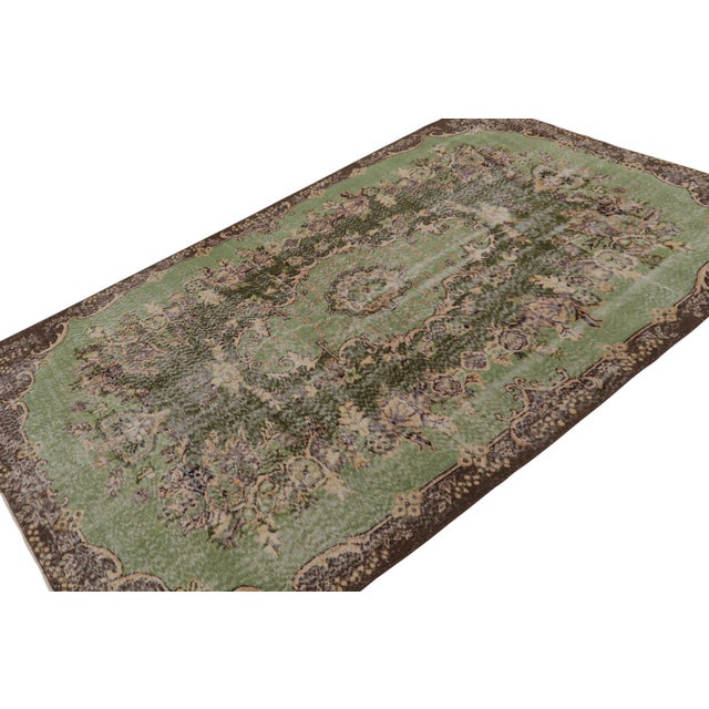 Hand-knotted in wool, circa 1960-1970, a 6x9 rug believed to hail from Zeki Müren - latest to join Rug & Kilim’s...
