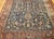 Antique Persian Heriz Serapi Rug, Hand-Knotted Wool, Allover Tree of Life Pattern, Blue & Brick-Red, 9x12 For Sale - Image 17 of 18