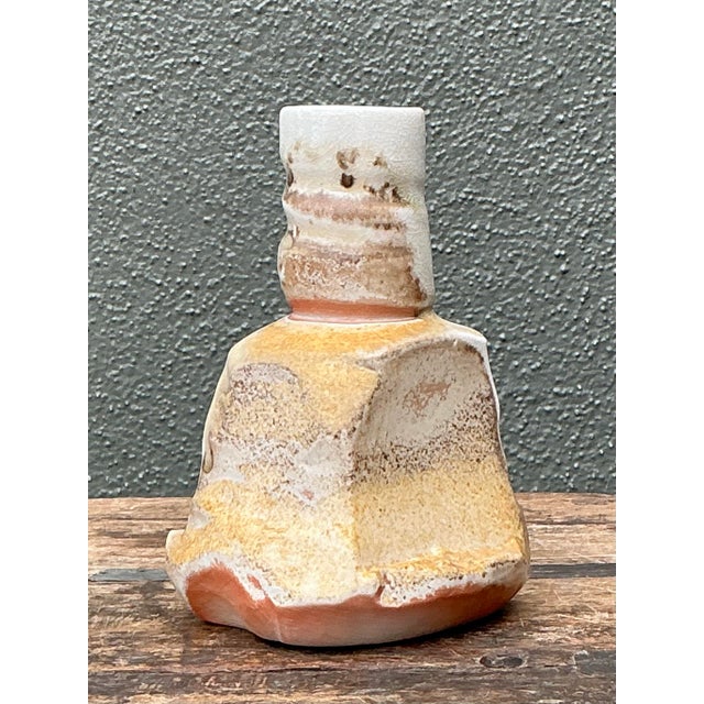 Vintage Abstract Ceramic Vase For Sale - Image 12 of 12