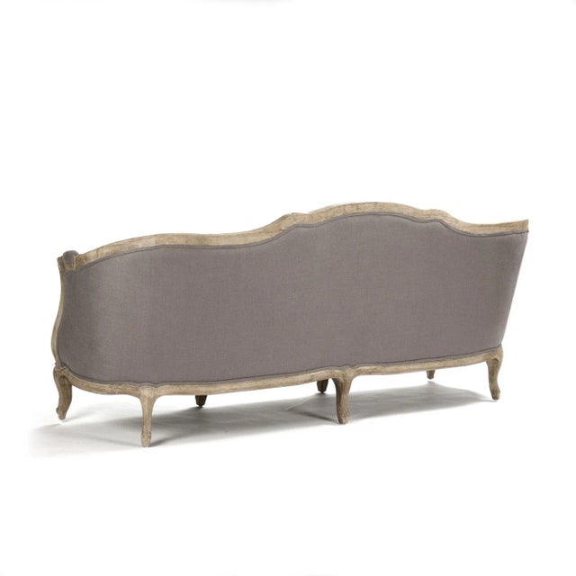 Hollow Maison Sofa in Gray For Sale - Image 4 of 5