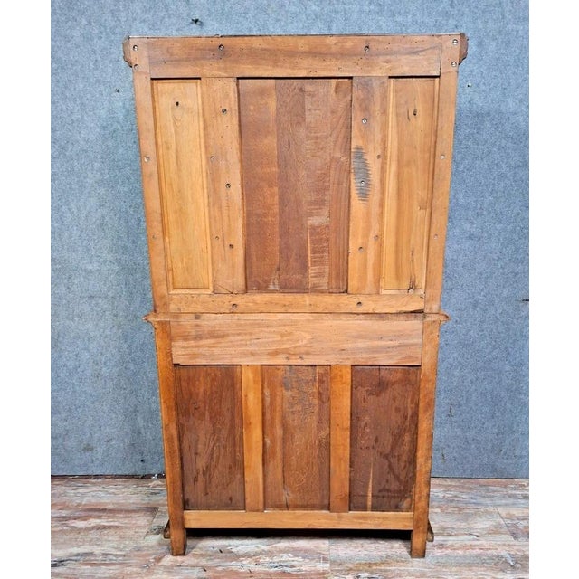 Antique 19th Century Renaissance Walnut Two-Part Buffet For Sale - Image 6 of 8