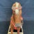 Wonderful 19th century nursery rocking horse having charming detailed head with a dished face and flared nostrils. He...