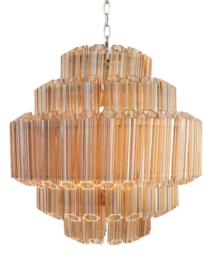 Amber Palermo Chandelier from Pure White Lines
