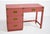 Bernhardt 1970s Campaign Desk by Bernhardt in Pink - Newly Painted For Sale - Image 4 of 13