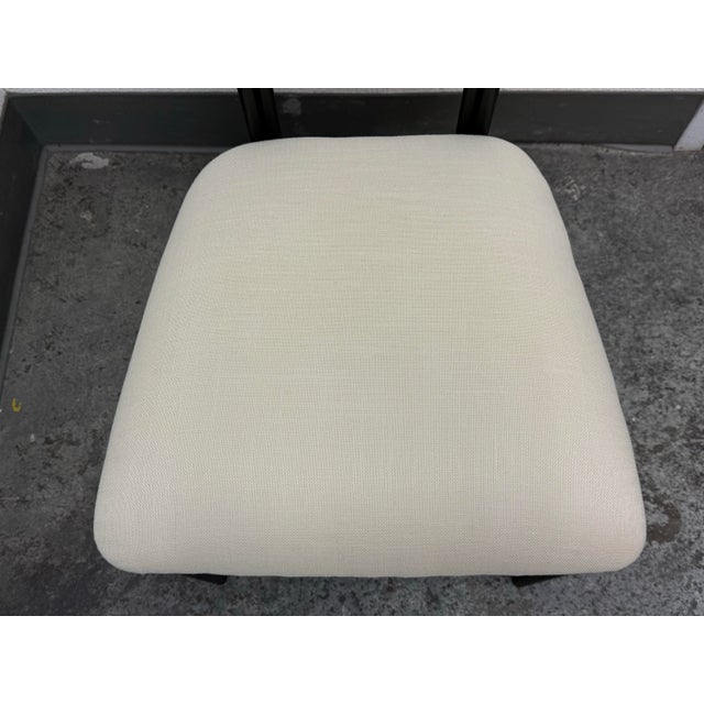 Off-white Custom Design Cooper Side Chair For Sale - Image 8 of 12