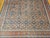 Vintage Persian Tabriz Afshan Rug, Hand-Knotted Wool, Allover Geometric Caucasian Kuba Pattern, Navy & Red, 10x14 For Sale In Chicago - Image 6 of 12