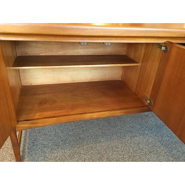 Mid Century Modern European Teak Credenza by Nathan, Uk c.1960 For Sale - Image 9 of 12