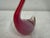 Pink Murano Glass Swan Sculpture, Italy, 1970s For Sale - Image 8 of 10