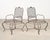 Metal Set of Four Rose Tarlow Style Twig Iron Garden Dining Armchairs For Sale - Image 7 of 18
