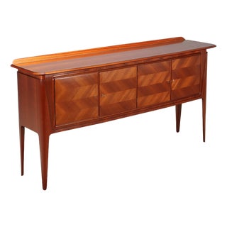 Vintage Sideboard in Mahogany, 1950s For Sale