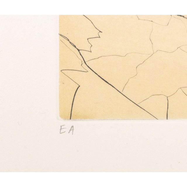 Blue Salvador Dali "Les Lauriers De Bonheur" Etching For Sale - Image 8 of 12