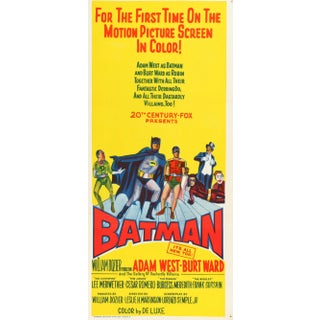 "Batman" Original Vintage Australian Daybill Movie Poster, 1966 For Sale