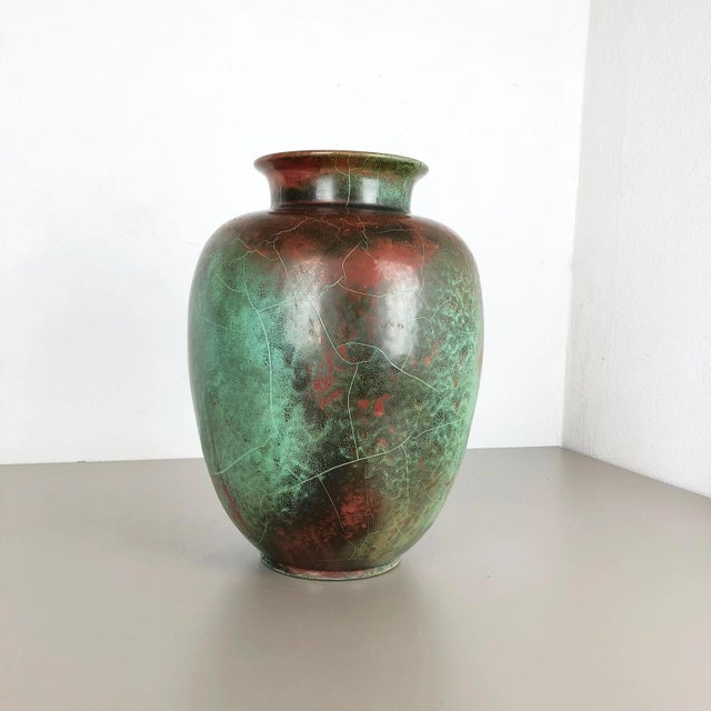 Large German Ceramic Vase from Richard Uhlemeyer, 1940s For Sale - Image 18 of 18
