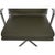 EA208 Chair in Olive Green Leather by Charles Eames, 2000s For Sale - Image 4 of 18