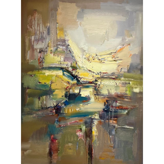 Contemporary Abstract Original Oil Painting For Sale
