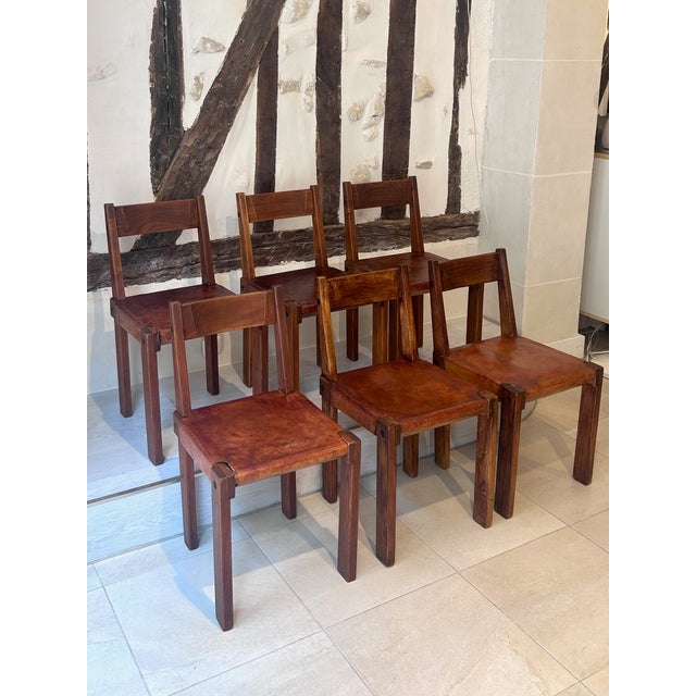 S24 Chair by Pierre Chapo, 1967, Set of 6 For Sale - Image 14 of 18